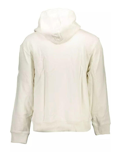 Calvin Klein Men's White Cotton Sweater - M