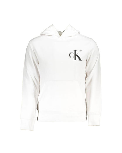 Calvin Klein Men's White Cotton Sweater - 2XL