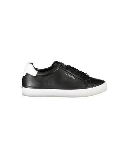 Calvin Klein Women's Black Polyester Sneaker - 39 EU