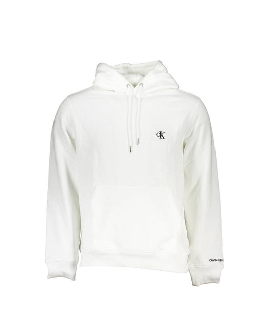 Calvin Klein Men's White Cotton Sweater - XL