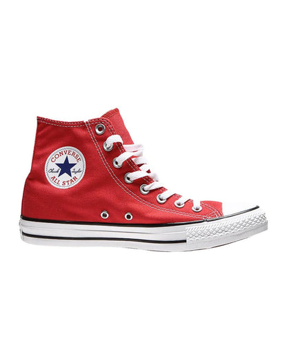 Canvas Hi-Top Casual Shoes with Vulcanised Rubber Sole - 10 US