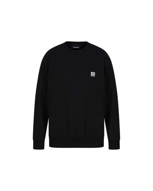 Diesel Men's Black Cotton Sweater - L