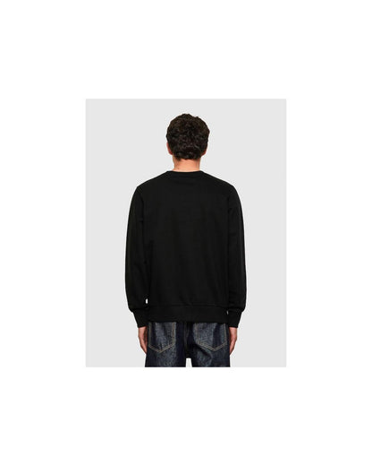 Diesel Men's Black Cotton Sweater - L