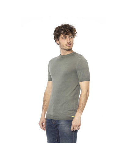 Distretto12 Men's Army Cotton T-Shirt - M