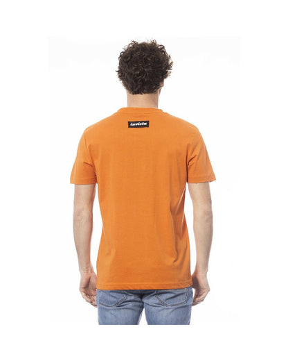 Invicta Men's Orange Cotton T-Shirt - XL