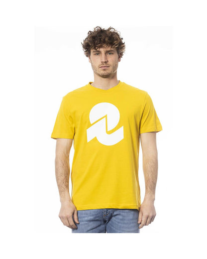 Invicta Men's Yellow Cotton T-Shirt - M