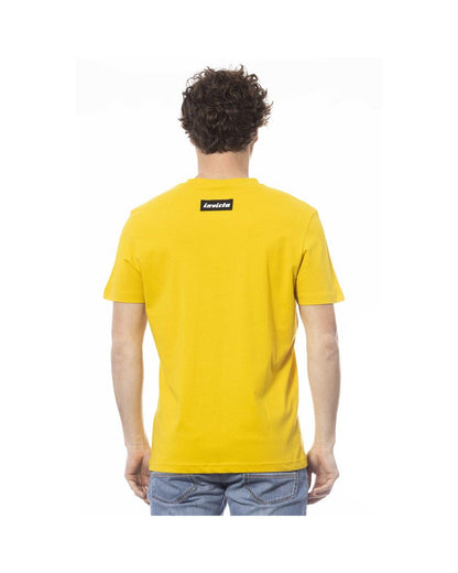 Invicta Men's Yellow Cotton T-Shirt - M