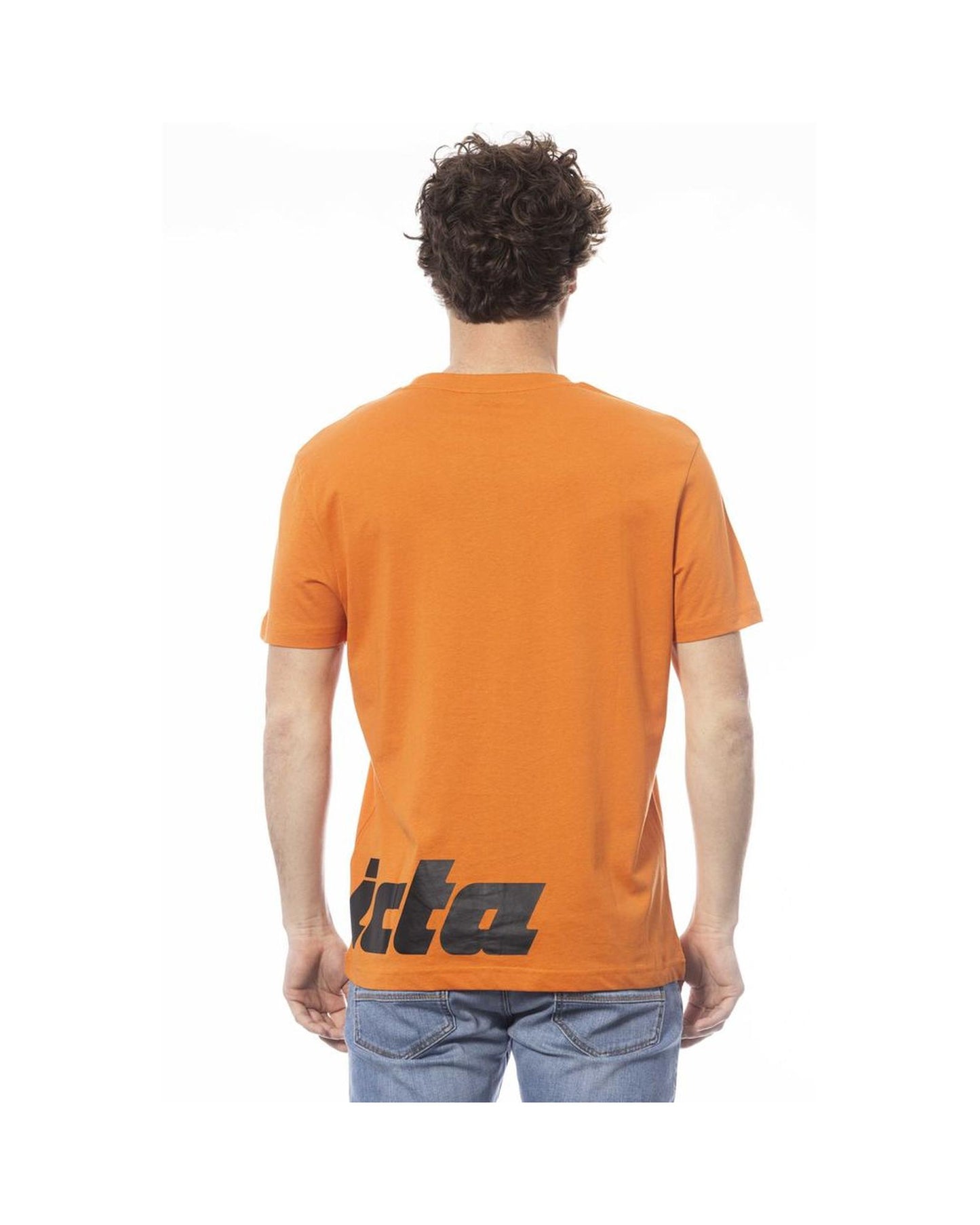 Invicta Men's Orange Cotton T-Shirt - XL