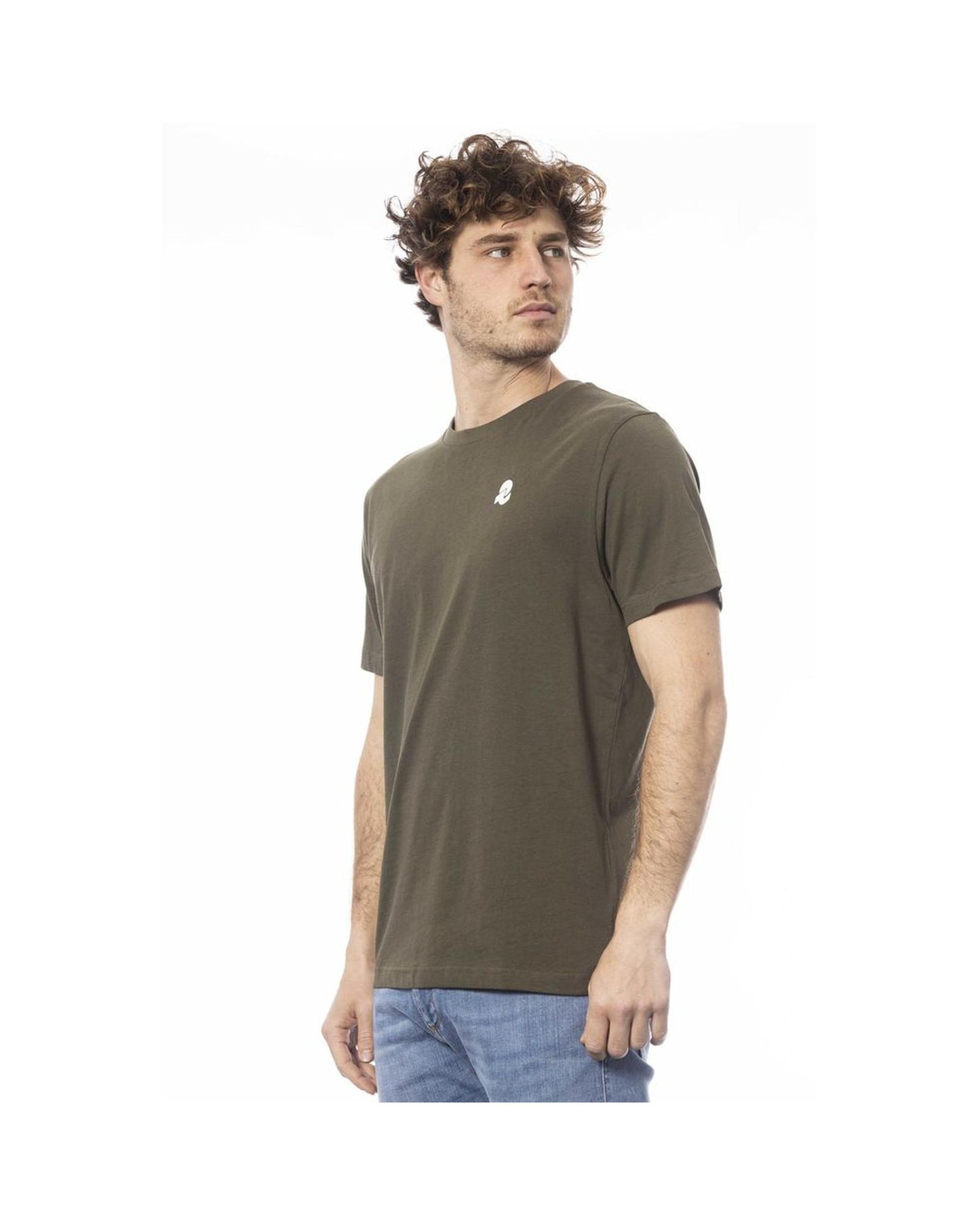 Invicta Men's Green Cotton T-Shirt - L