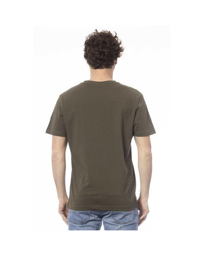 Invicta Men's Green Cotton T-Shirt - L