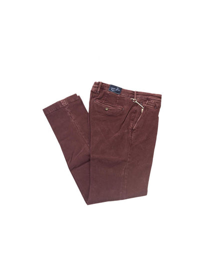 Jacob Cohen Men's Burgundy Cotton Jeans & Pant - W32 US