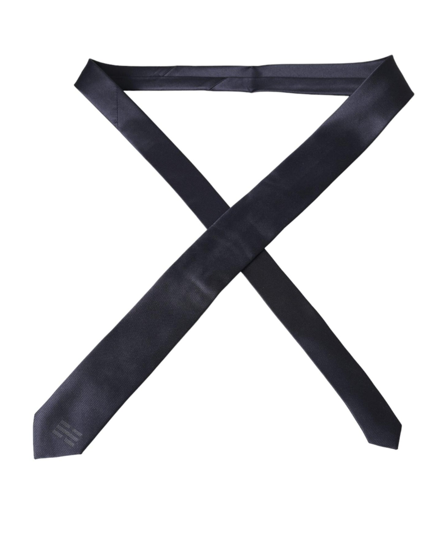 Dolce & Gabbana Men's Blue Solid Silk Adjustable Tie  - One Size