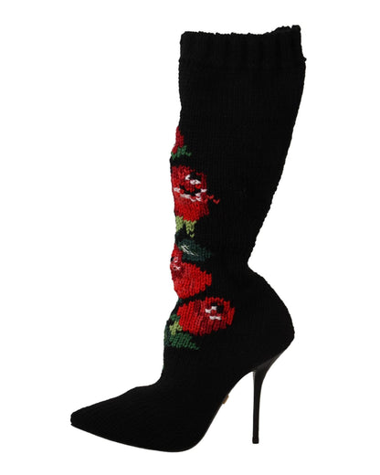 Dolce & Gabbana Stretch Socks Boots 37 EU Women