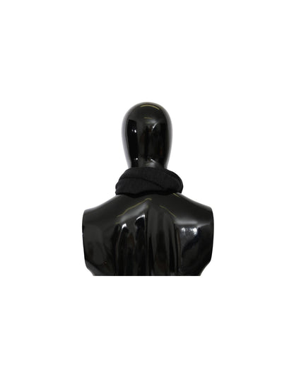 100% Wool Gray Scarf with #DGLovesLondon Embroidered Logo - Dolce & Gabbana One Size Women