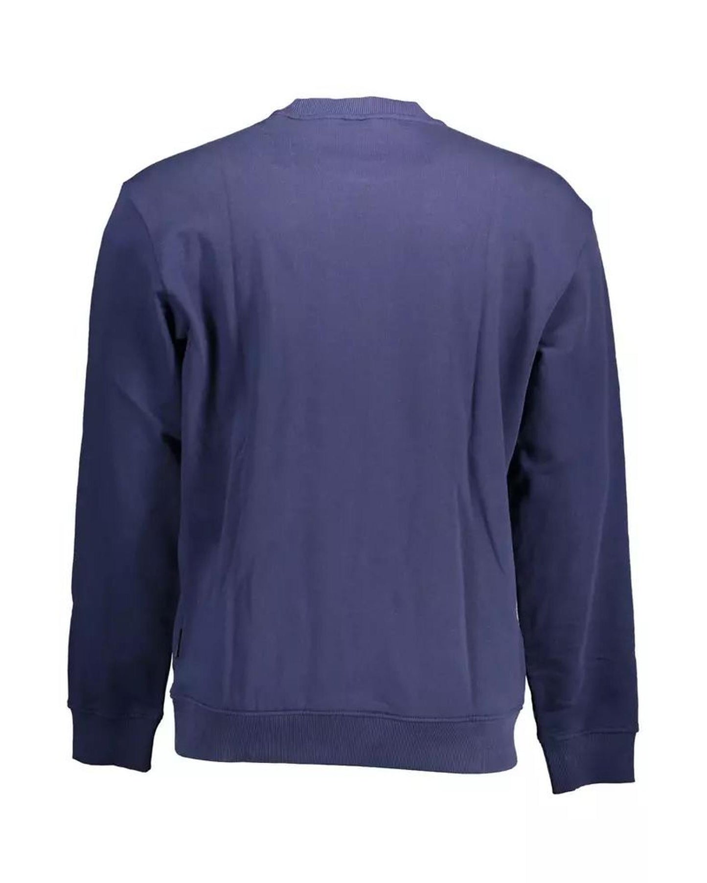 Napapijri Men's Blue Cotton Sweater - M