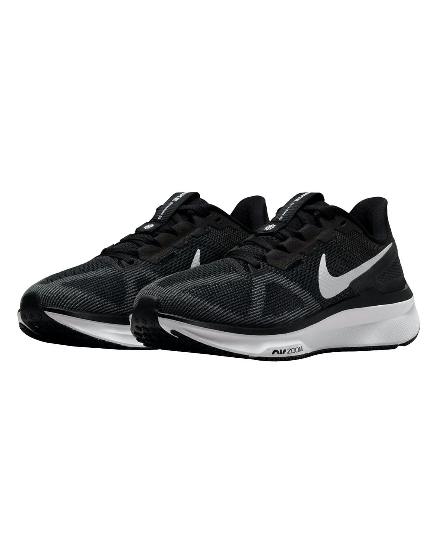 Nike Stable and Cushioned Womens Road Running Shoes in Black - 8 US