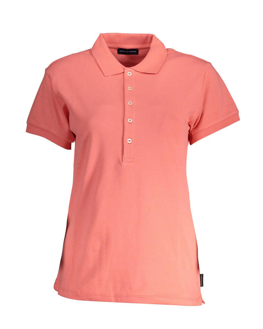 North Sails Men's Pink Cotton Polo Shirt - M