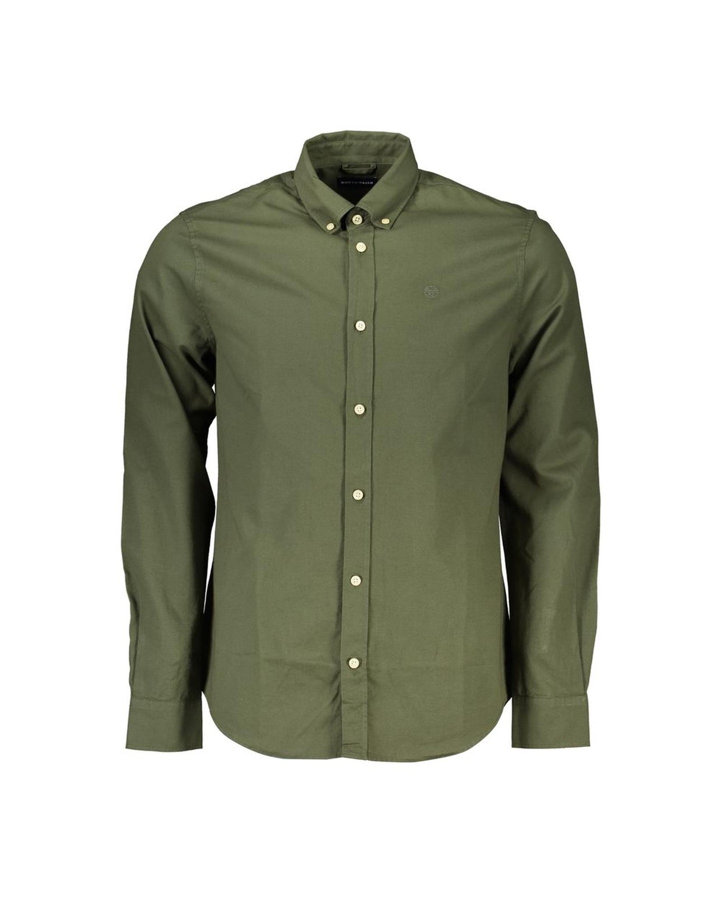 North Sails Men's Green Cotton Shirt - M