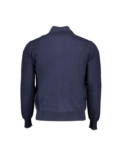 North Sails Men's Blue Cotton Sweater - S