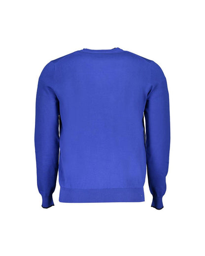 North Sails Men's Blue Cotton Sweater - M