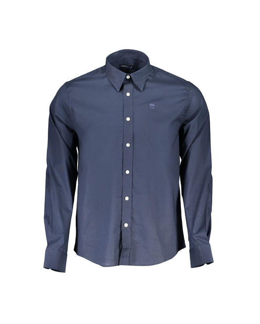 North Sails Men's Blue Cotton Shirt - M