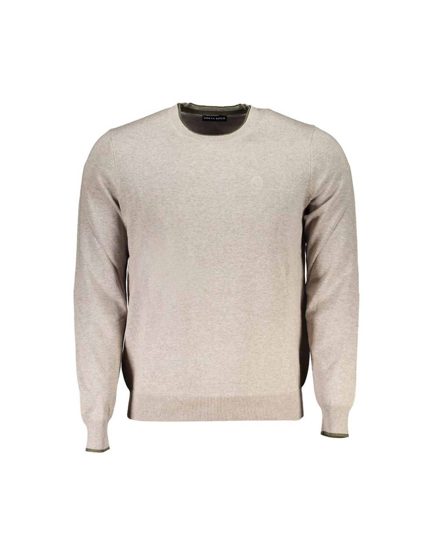 North Sails Men's Beige Cotton Sweater - S