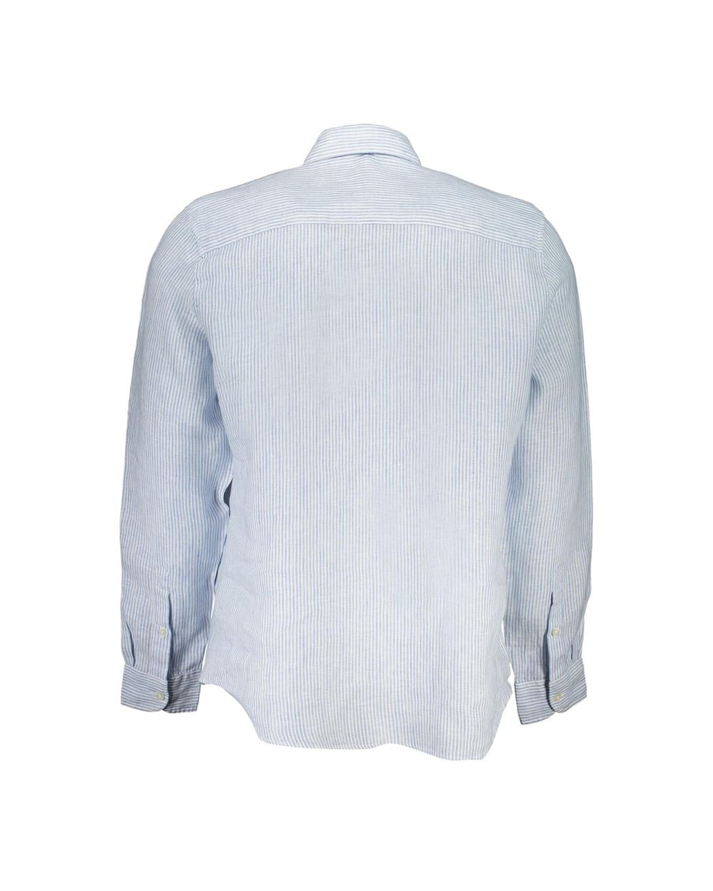 North Sails Men's Light Blue Linen Shirt - M