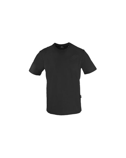 Plein Sport Men's Black Cotton T-Shirt - M