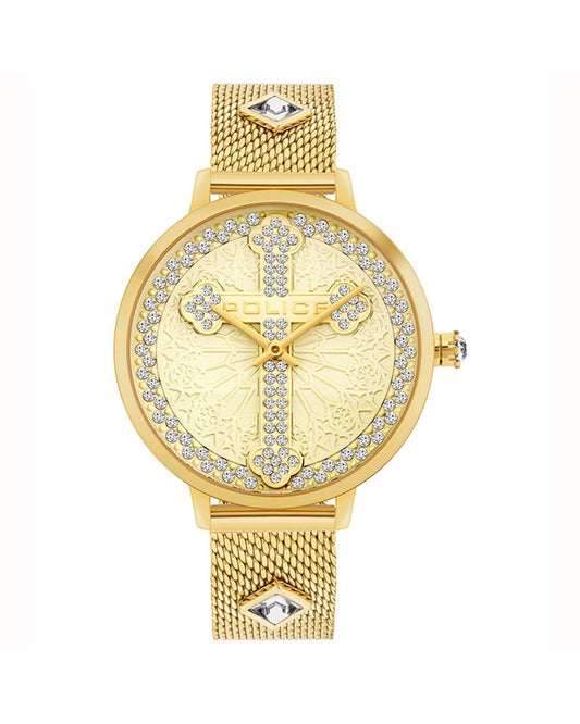 Police Women's Gold  Watch - One Size