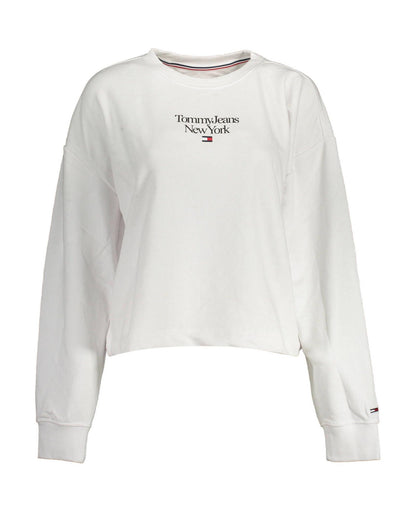 Tommy Hilfiger Women's White Cotton Sweater - XL