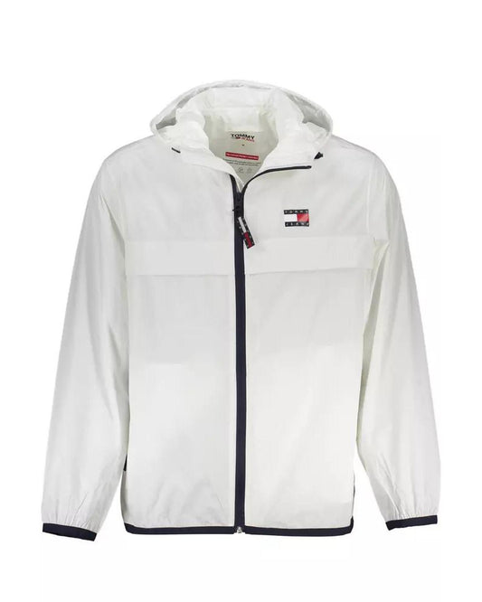 Tommy Hilfiger Men's White Polyamide Jacket - L