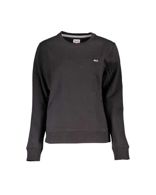 Tommy Hilfiger Women's Black Cotton Sweater - S