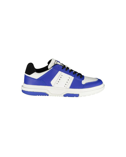 Tommy Hilfiger Men's Blue Polyester Sneaker - 41 EU