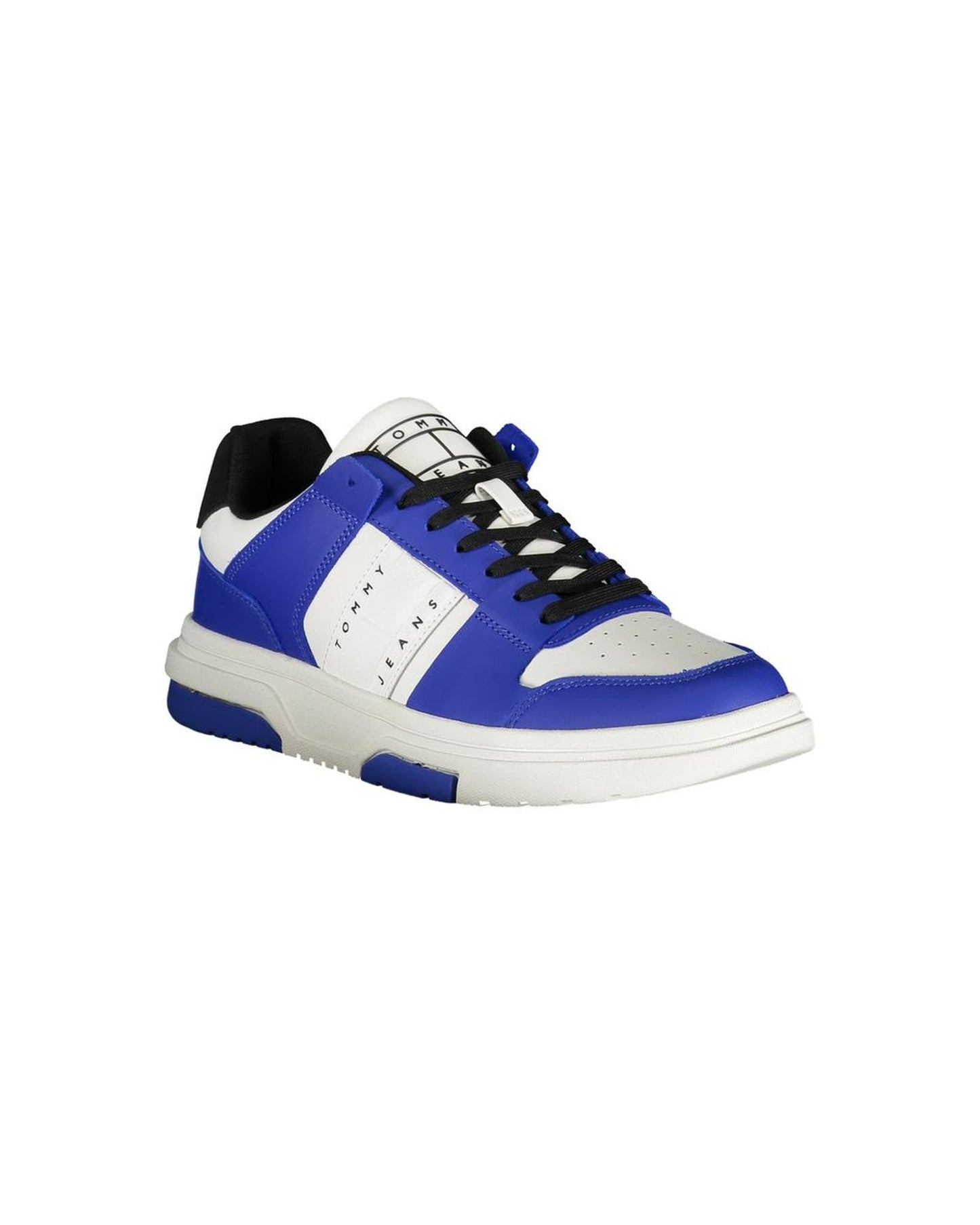 Tommy Hilfiger Men's Blue Polyester Sneaker - 41 EU