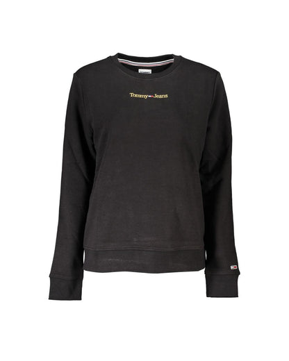 Tommy Hilfiger Women's Black Cotton Sweater - M