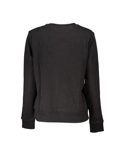 Tommy Hilfiger Women's Black Cotton Sweater - M