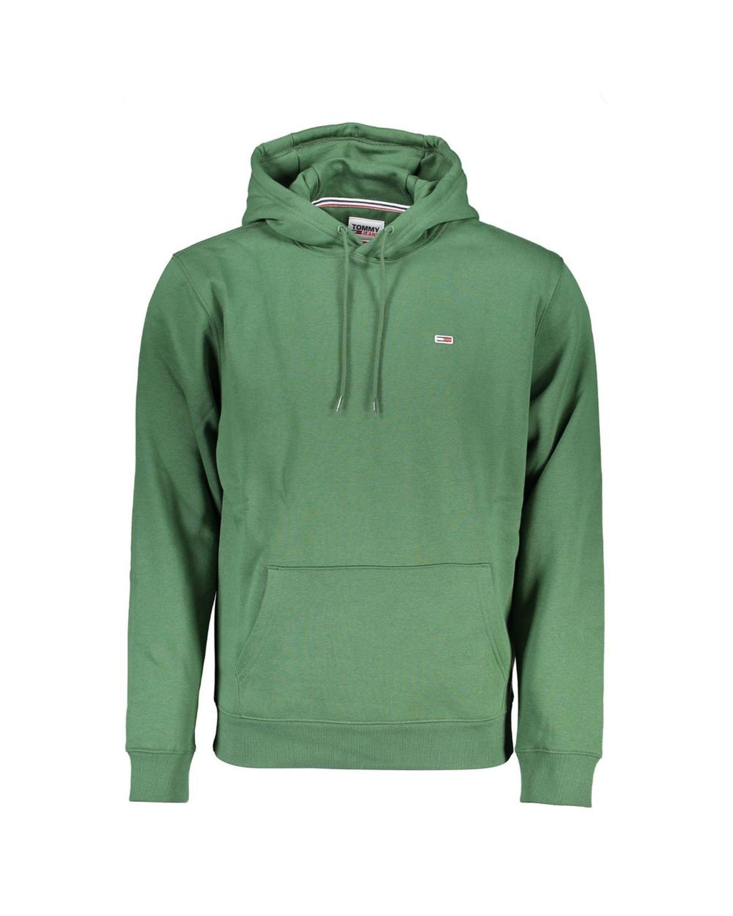 Tommy Hilfiger Men's Green Cotton Sweater - S