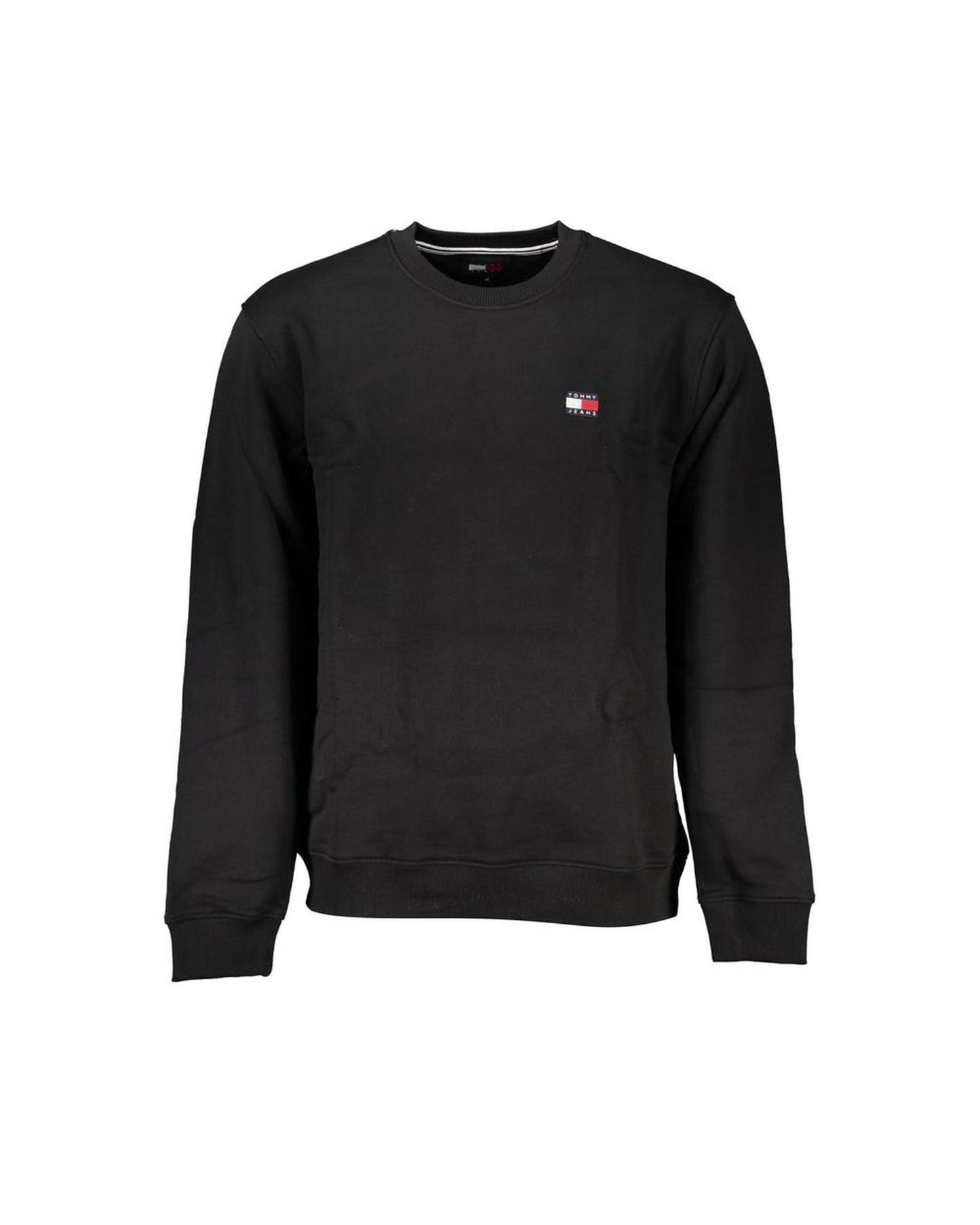 Tommy Hilfiger Men's Black Cotton Sweater - L