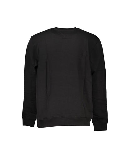 Tommy Hilfiger Men's Black Cotton Sweater - L