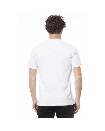 Trussardi Men's White Cotton T-Shirt - S