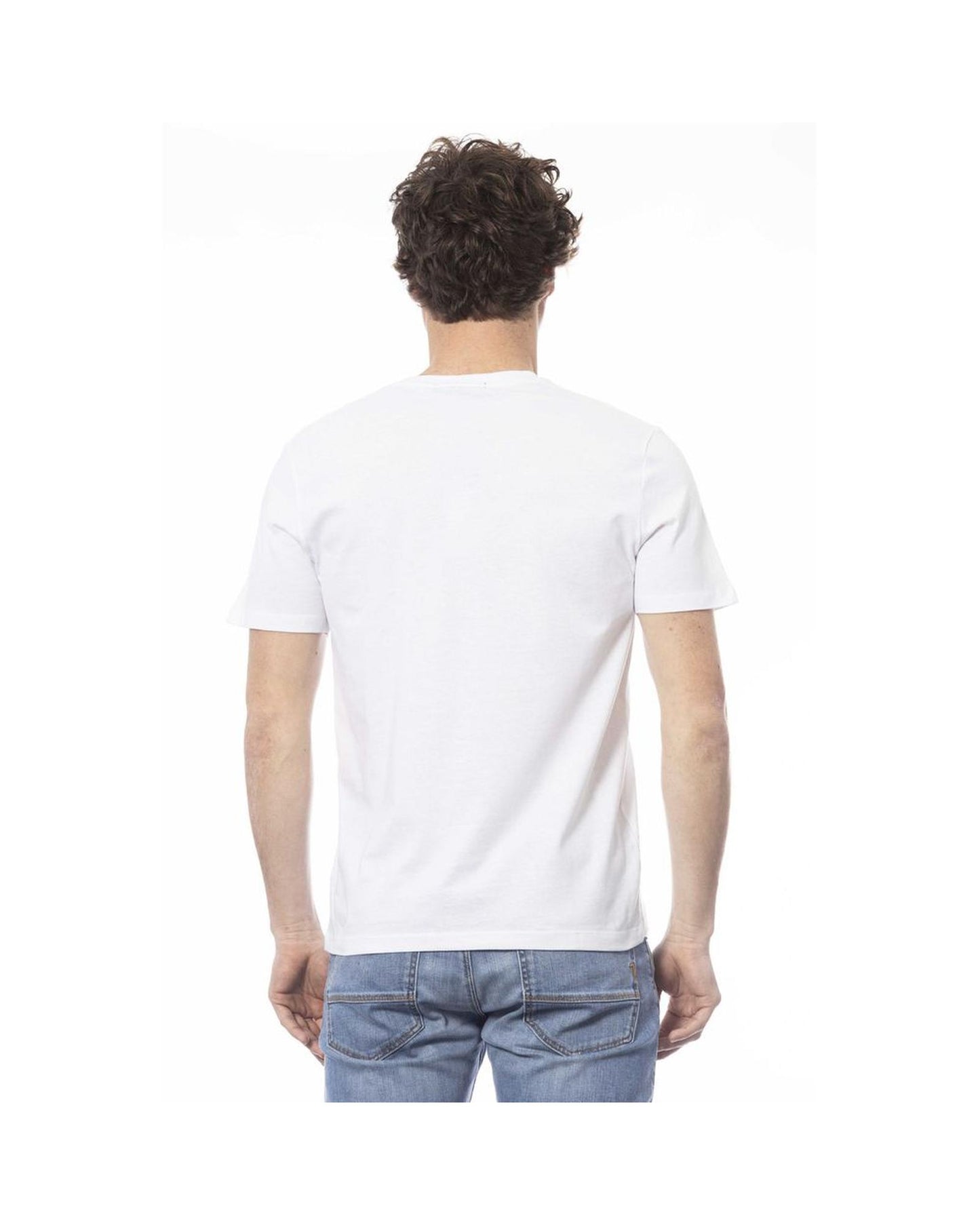 Ungaro Sport Men's Elegant Crew Neck Cotton Tee - M