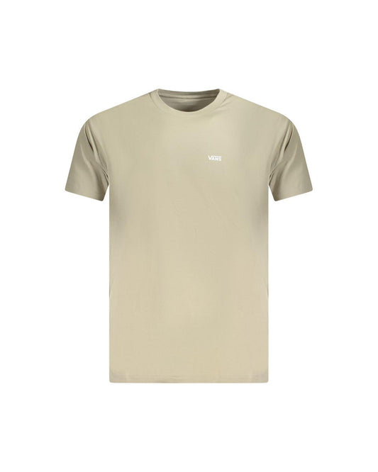 Vans Men's Beige Cotton  T-Shirt - S