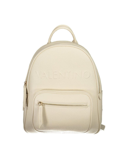Mario Valentino Bags Women's Beige Polyethylene Backpack - One Size