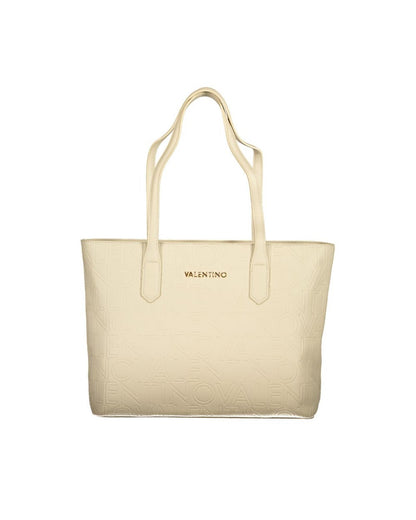 Mario Valentino Bags Women's Beige Polyethylene Handbag - One Size