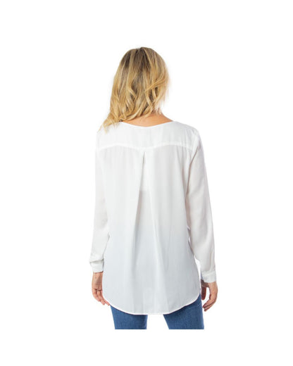 Vila Clothes Women's Cream Polyester Sweater - 44 IT