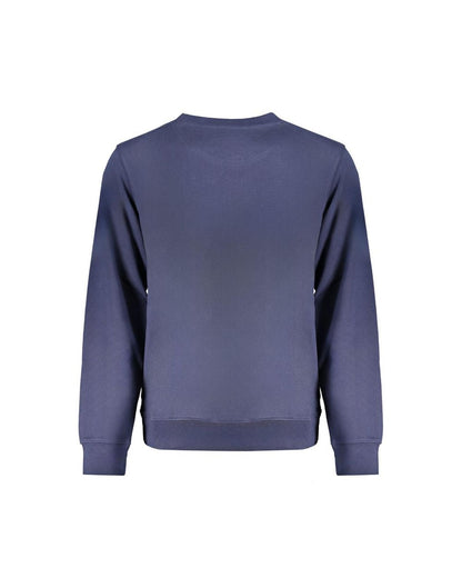 Wrangler Men's Blue Cotton Sweater - S