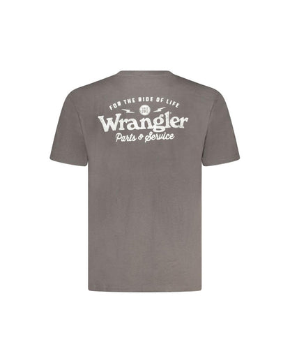 Wrangler Men's Black Cotton T-Shirt - M