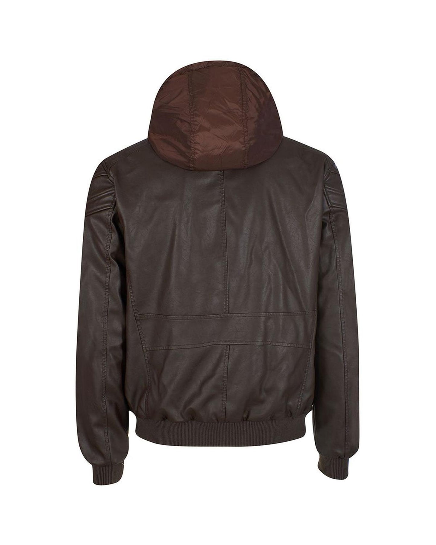 Yes Zee Men's Brown Polyethylene Jacket - M