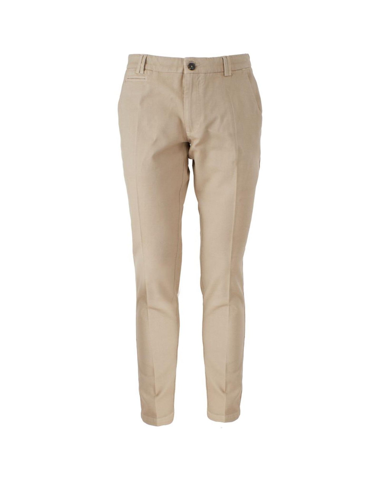 Yes Zee Men's Beige Cotton Jeans & Pant - W30 US