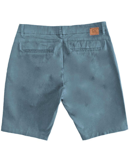 Yes Zee Men's Light Blue Cotton Short - W32 US